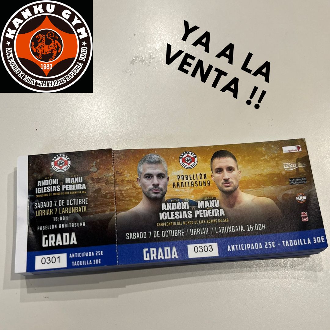 &iexcl;Entradas a la venta! Velada 7 de octubre